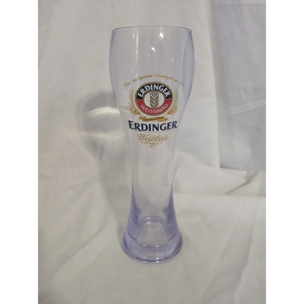 Erdinger Weissbrau Weisbier Beer Plastic 9 5/8